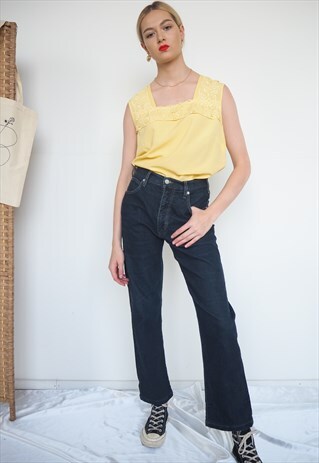 VINTAGE BLUE ARMANI HIGH WAIST JEANS