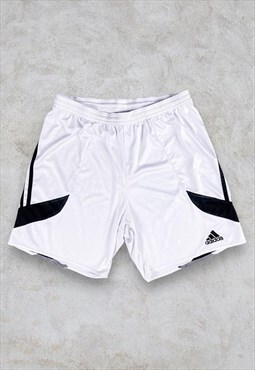 White Adidas Shorts Sports  Medium