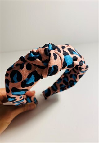 LEOPARD PRINT HEADBAND