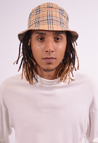VINTAGE BURBERRY BUCKET HAT MULTI