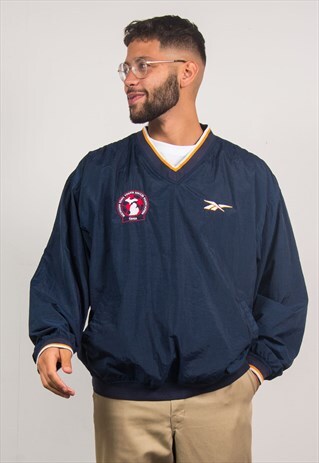 REEBOK PULLOVER WINDBREAKER JACKET