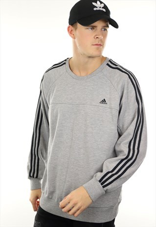 VINTAGE ADIDAS SMALL LOGO SWEATSHIRT JUMPER