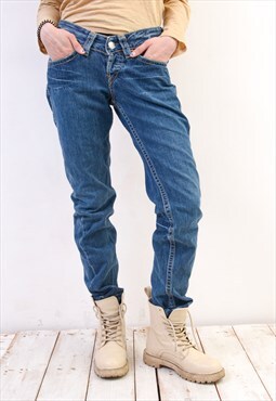 Vintage LEVI Women's 925 Jeans Denim Trousers Pants W28L34