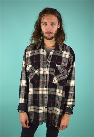 VINTAGE 90'S CHECKED SHIRT