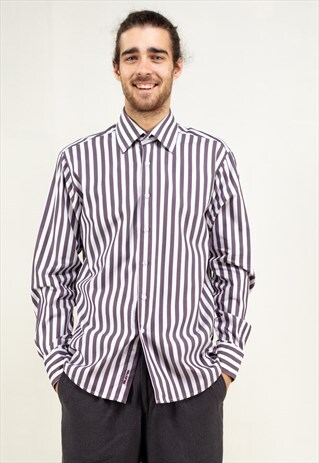 VINTAGE 90'S STRIPED SHIRT