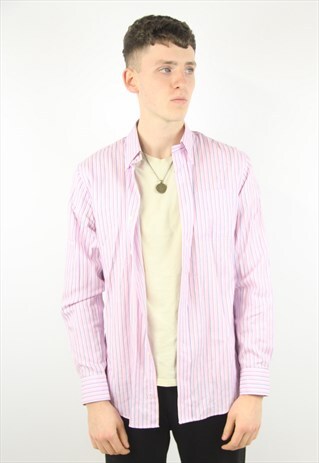 VINTAGE RALPH LAUREN PINK STRIPED SHIRT