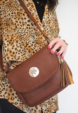 VINTAGE MULBERRY BROWN HANDBAG