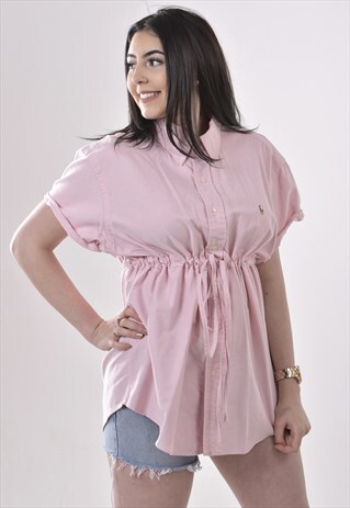VINTAGE RALPH LAUREN REWORKED SHIRT DRESS 14