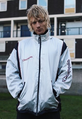 RARE CHAMPION SPORTS TOP WINDBREAKER JACKET