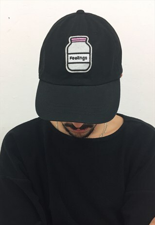EXCLUSIVE HANDMADE CAP FEELINGS SAD BOYS TYPE
