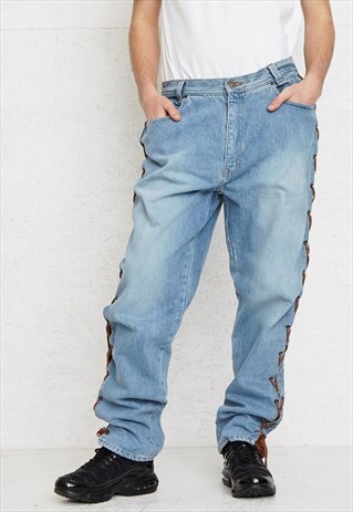 VINTAGE LIGHT BLUE STOKERPOINT DENIM JEANS