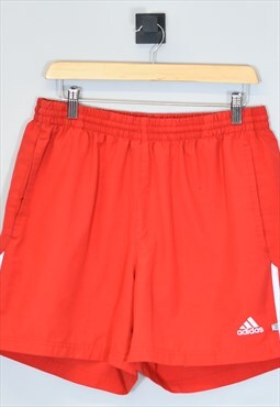 Vintage Adidas Shorts Red XLarge