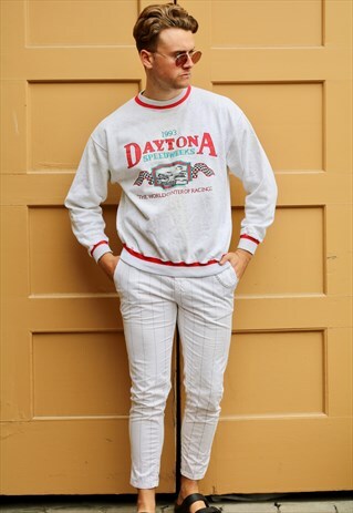 ULTRA CLUB 1993 NAS CAR DAYTONA SPEEDWEEKS SWEAT SAN FRAN