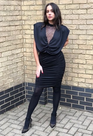 GOTHY REALNESS- 80S AVANT GARDE DRESS