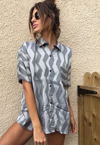 OVERSIZED RETRO 90S 80S VINTAGE UNISEX FESTIVAL SHIRT