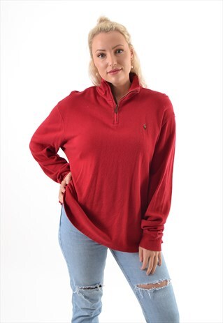 RALPH LAUREN 1/4 ZIP JUMPER GJ4679