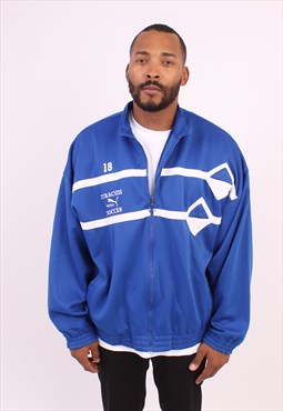 Men's Vintage Puma blue track jacket
