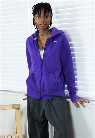 VINTAGE NIKE HOODIE SWEATSHIRT LOGO 90S L 17.5