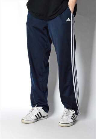 2007 NAVY BLUE ADIDAS PANTS