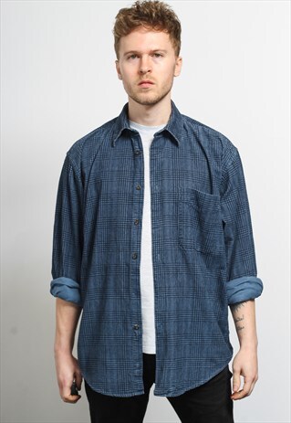 VINTAGE CORDUROY CORD SHIRT