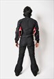 SKYDIVE SUIT BLACK RED BY SKAY LARK ONE PART SKYDIVING 