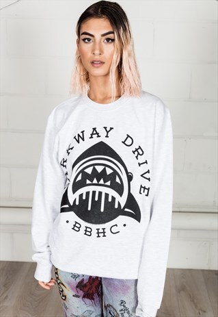 PARKWAY DRIVE SHARK BBHC UNISEX SWEATSHIRT