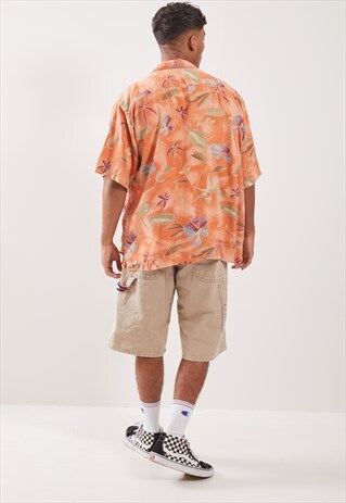 VINTAGE HAWAIIAN PATTERNED FESTIVAL SHIRT