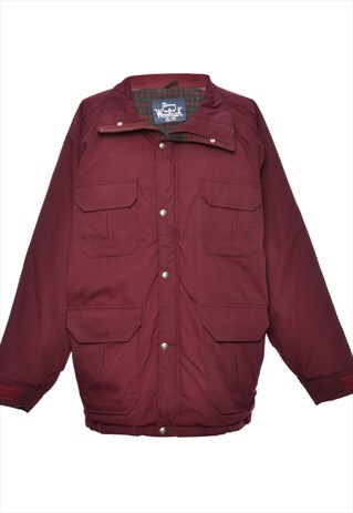 BEYOND RETRO VINTAGE WOOLRICH PLUM CLASSIC MOUNTAINEERING JA