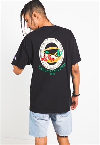 VINTAGE 90S CHAMPION SPORT T-SHIRT / S3470