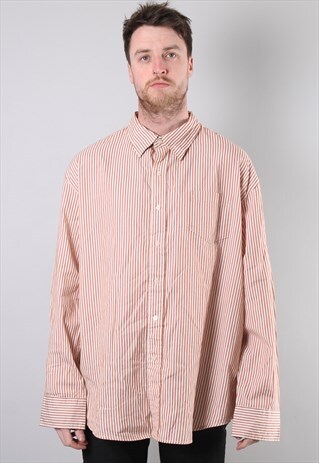VINTAGE TIMBERLAND STRIPED SHIRT 2XL XXL