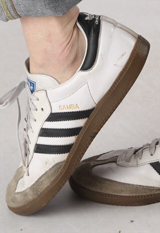 ADIDAS SAMBA TRAINERS UK 11 , US 11.5 , (3AK)
