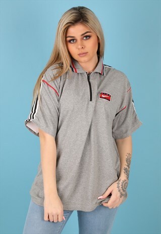 VINTAGE NIKE T-SHIRT IN GREY NT22