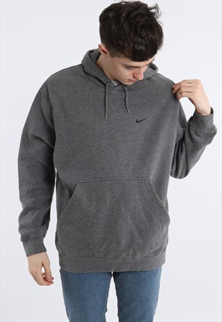90S NIKE EMBROIDERED LOGO HOODIE