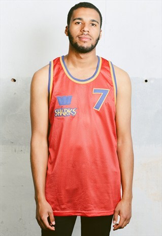 VINTAGE MESH SPORTS JERSEY