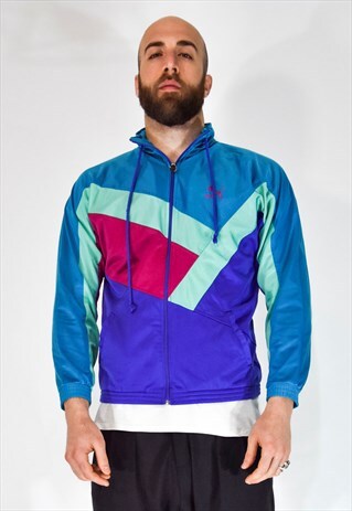 PUMA VINTAGE MULTICOLOR SPORTY SWEATSHIRT