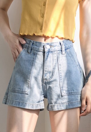 WOMEN'S FASHION SUMMER SHORTS JEANS