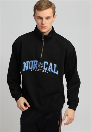 VINTAGE CHAMPION 1/4 ZIP SWEATSHIRT