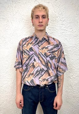 Vintage 90s silky shirt 