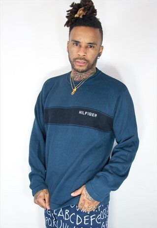 TOMMY HILFIGER EMBROIDED SWEATSHIRT