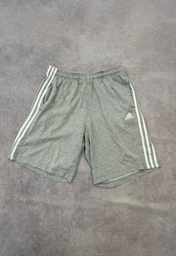 Adidas Shorts Grey Sweat Shorts with Logo