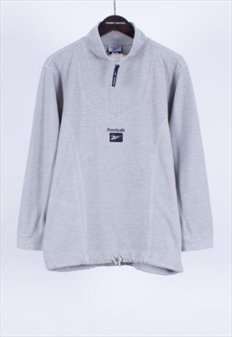 Vintage 90s Reebok Sweatshirt Grey