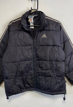 Vintage 90s Black Adidas Puffer jacket Men's Small