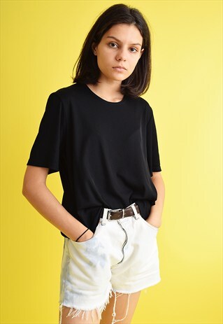 90'S RETRO GRUNGE OVERSIZED JERSEY TOP BLOUSE TEE