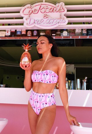 SPOT PALM TREE BIKINI