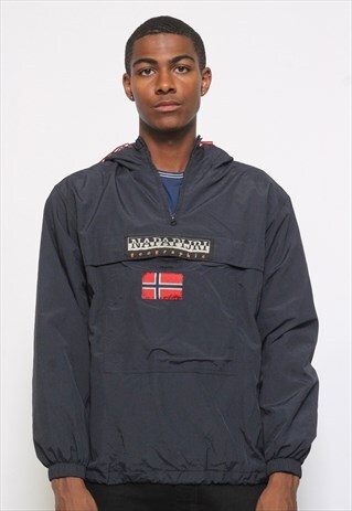 VINTAGE NAPAPIJRI PULLOVER JACKET