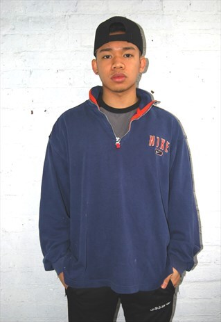 RARE NIKE 1/4 ZIP SWEATSHIRT