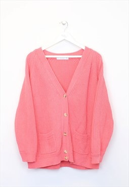 Vintage St Michael knit sweatshirt in pink. Best fits L