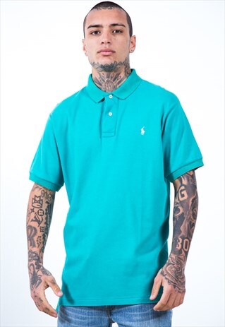 VINTAGE 90S POLO RALPH LAUREN POLO SHIRT / 0587