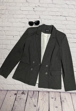 Dark Grey Blazer Jacket