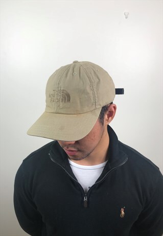 VINTAGE BEIGE THE NORTH FACE CAP